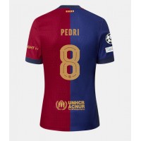 Camiseta Barcelona Pedri Gonzalez #8 Primera Equipación 2024-25 manga corta